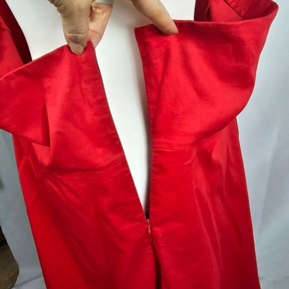 IBTOM Castle 1950s Retro Flare Dress Sz 4XL Red Polka Dot Halter Rockabilly - Picture 6 of 8